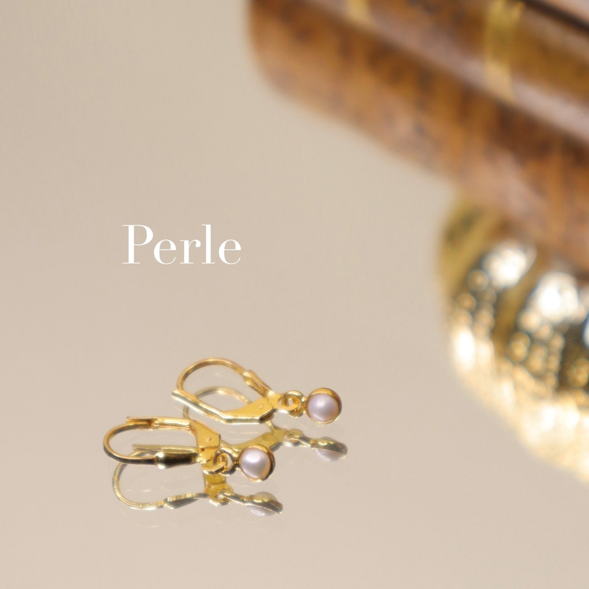 Boucles d'oreilles minis pierres - Mathilde ma muse : bijoux de créateur