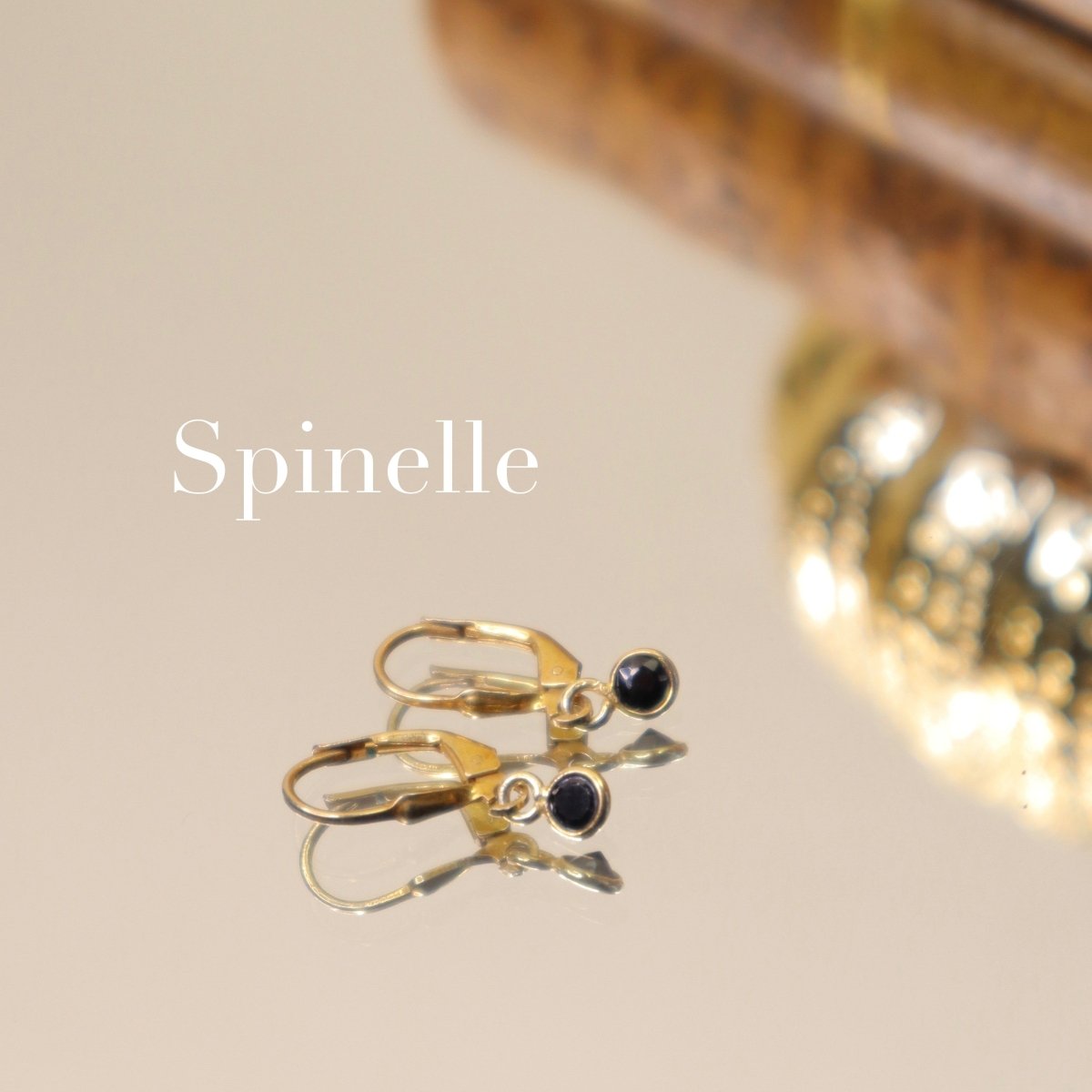 Boucles d'oreilles minis pierres - Mathilde ma muse : bijoux de créateur