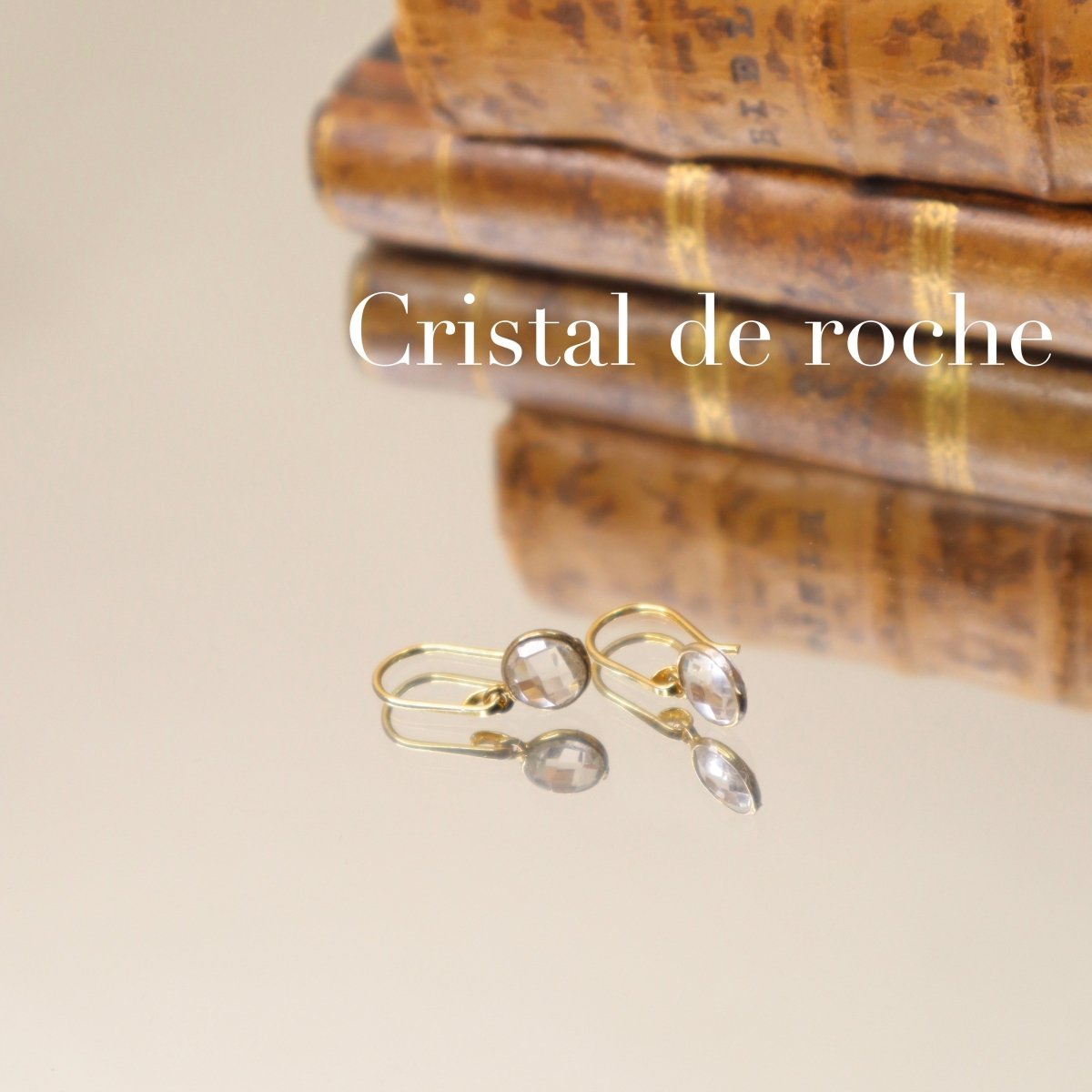 Boucles d'oreilles petites pierres - Mathilde ma muse : bijoux de créateur