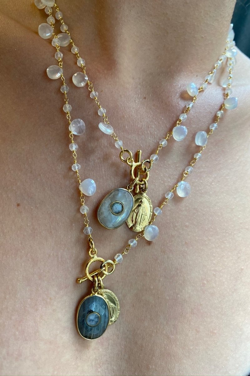 Collier Jardin d'Hiver - Mathilde ma muse : bijoux de créateur