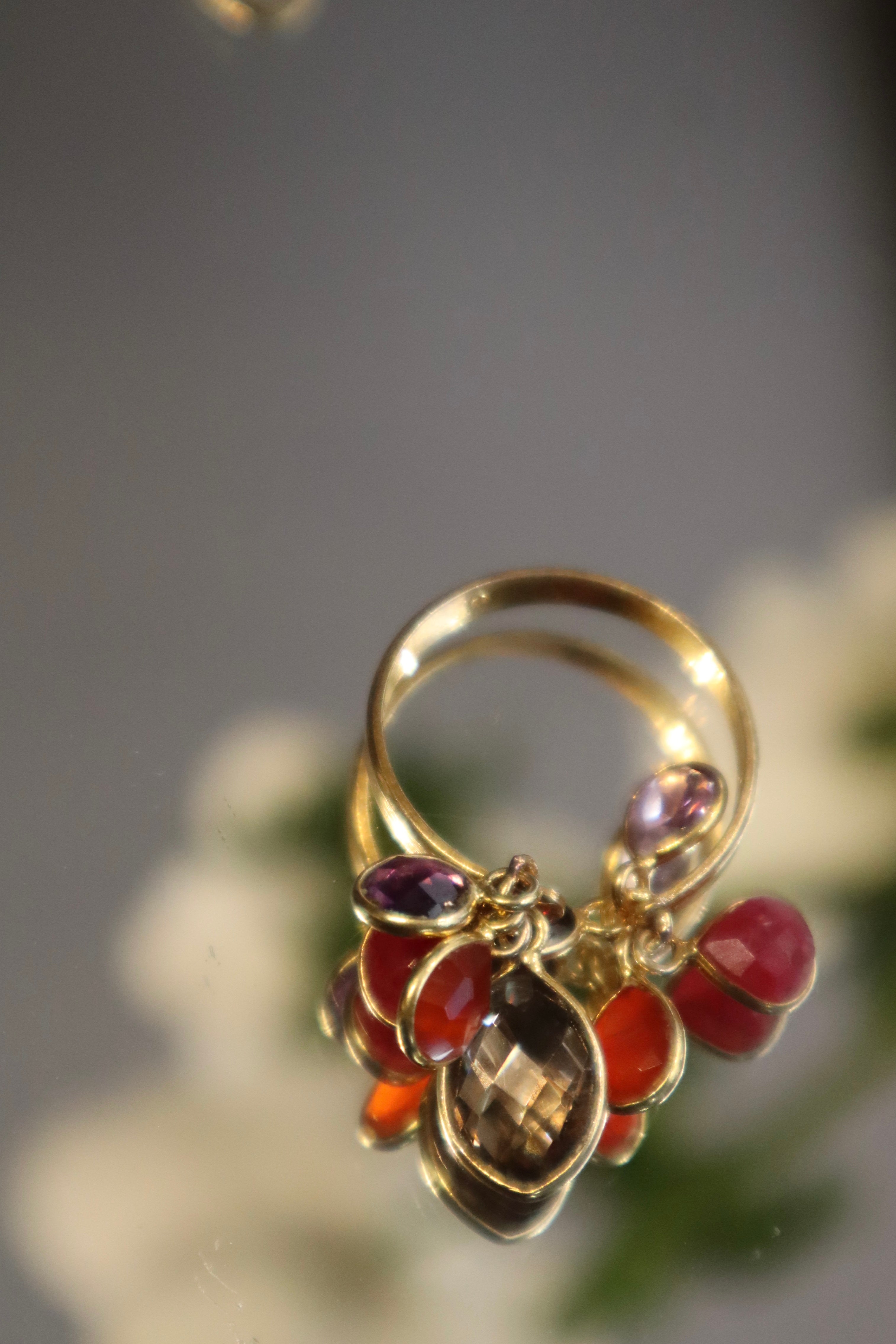 Caprice Ring - Semi-precious stones